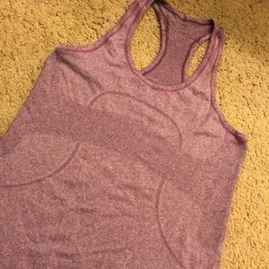 Purple lululemon tank